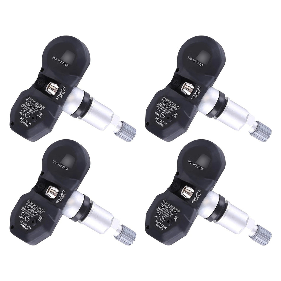4X TPMS タイヤ空気圧センサー アウディ A4 A6 A8 Q7 R8 ポルシェ フェラーリ 7PP907275F