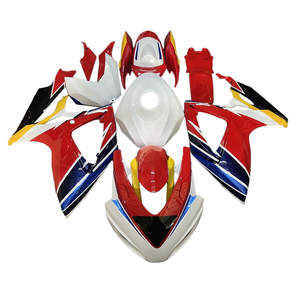 スズキ GSXR 600/750 2006-2007 K6 用 インジェクションフェアリングキット ボディワーク プラスチック ABS