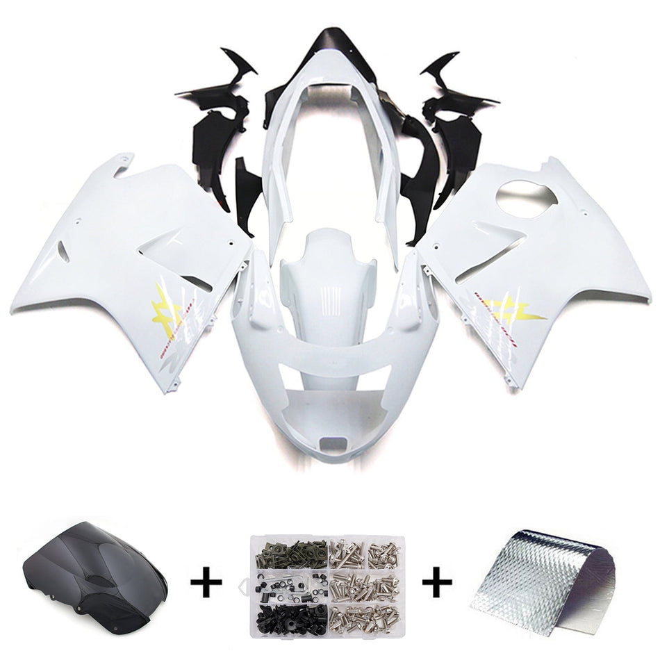 ホンダ CBR1100XX スーパーブラックバード 1996-2007 用 ABS樹脂製インジェクションフェアリングキット
