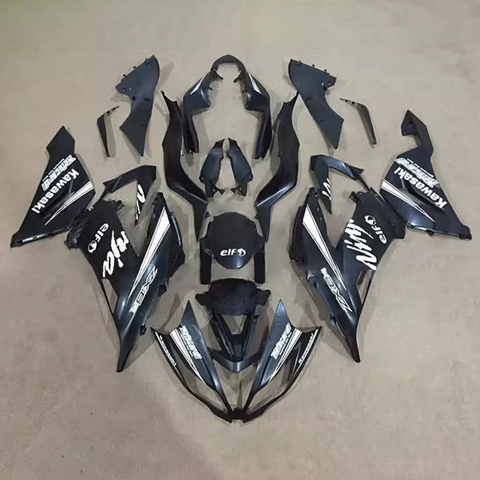 インジェクションフェアリングキット ボディワーク プラスチック ABS カワサキ ZX6R 636 2013-2018 に適合