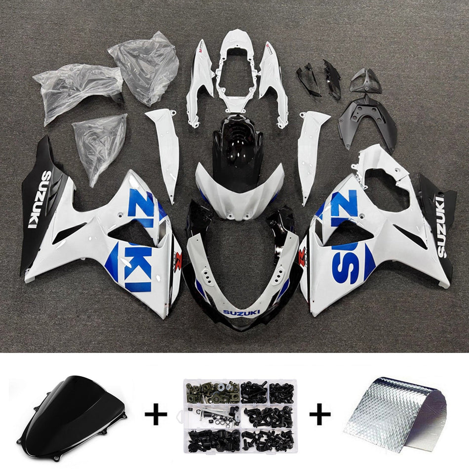 スズキ GSXR1000 2009-2016 K9用 インジェクションフェアリングキット ボディワーク プラスチック ABS