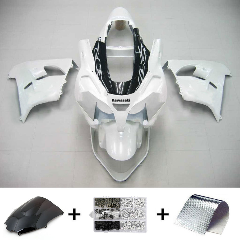 2002-2003 カワサキ ZX9R インジェクションフェアリングキット ボディワーク プラスチック ABS #105