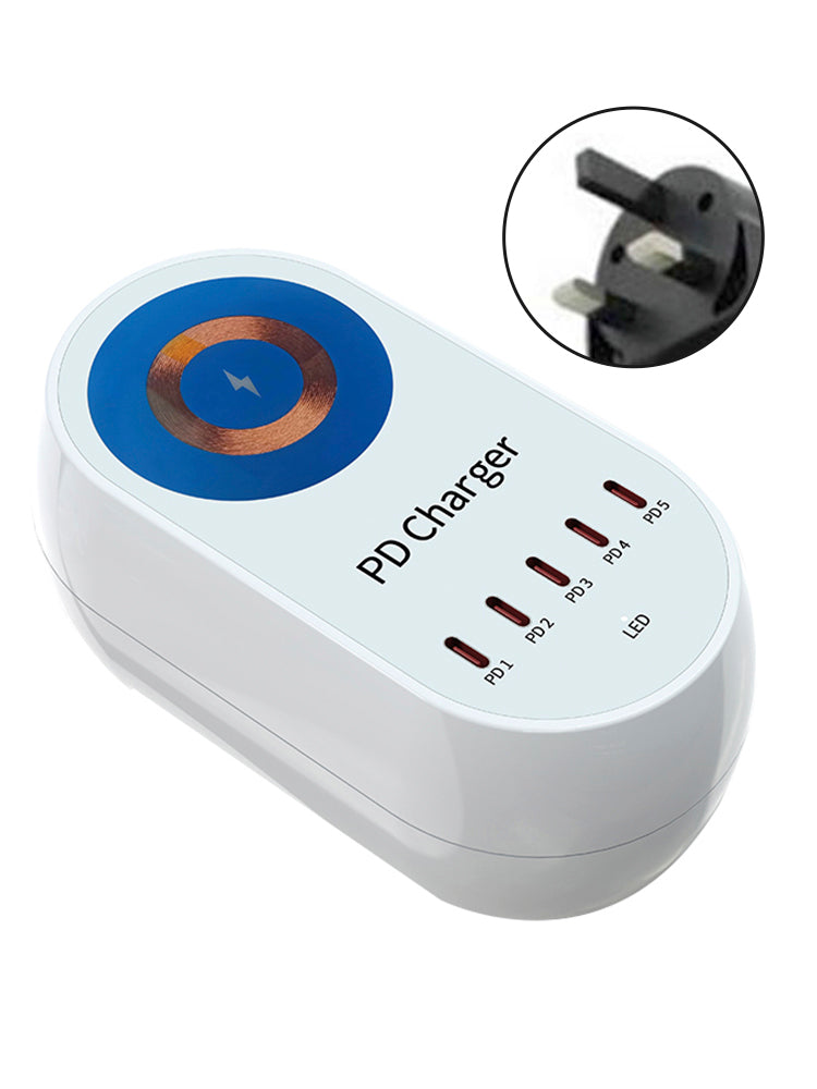 140W 充電器 磁気ワイヤレス急速充電 PD100W ノートパソコン 携帯電話充電器