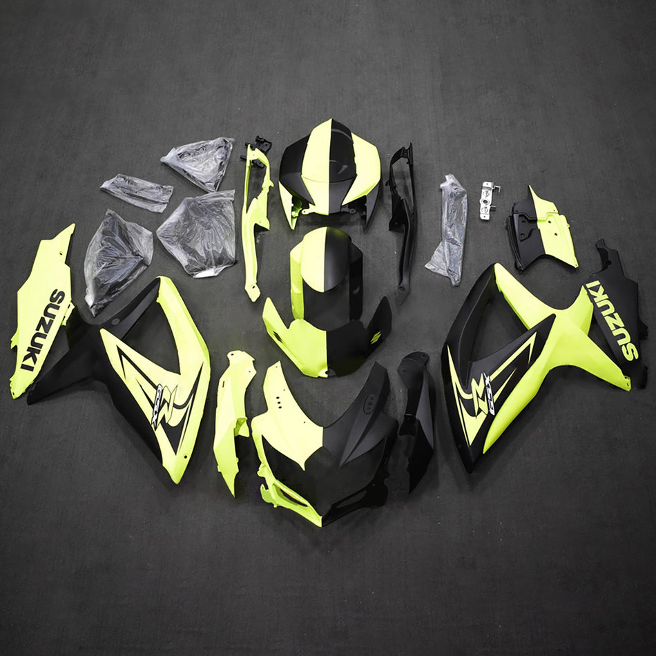 スズキ GSXR 600/750 2008-2010 K8 用 インジェクションフェアリングキット ボディワーク プラスチック ABS