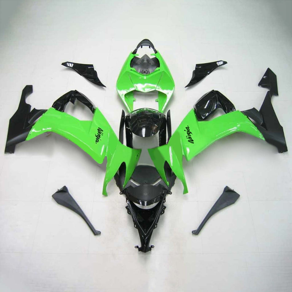 2008-2010 カワサキ ZX10R Amotopart インジェクションフェアリングキット ボディワーク プラスチック ABS #112