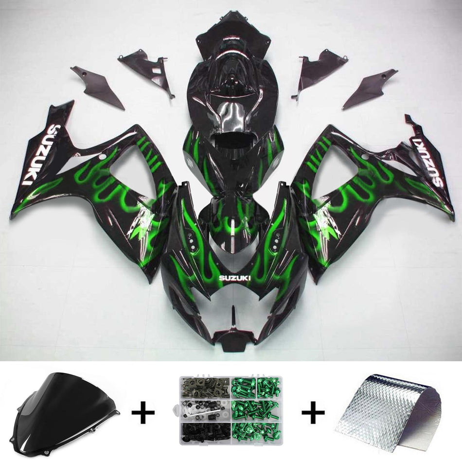 2006-2007 スズキ GSXR 600/750 K6 Amotopart インジェクションフェアリングキット ボディワーク プラスチック ABS #142