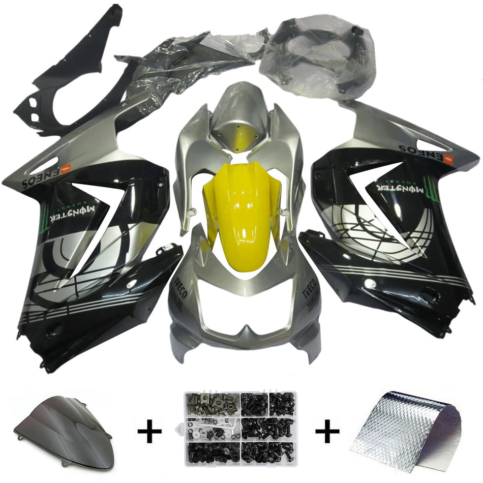 2008-2012 カワサキ EX250 Ninja250R インジェクションフェアリングキット ボディワーク プラスチック ABS