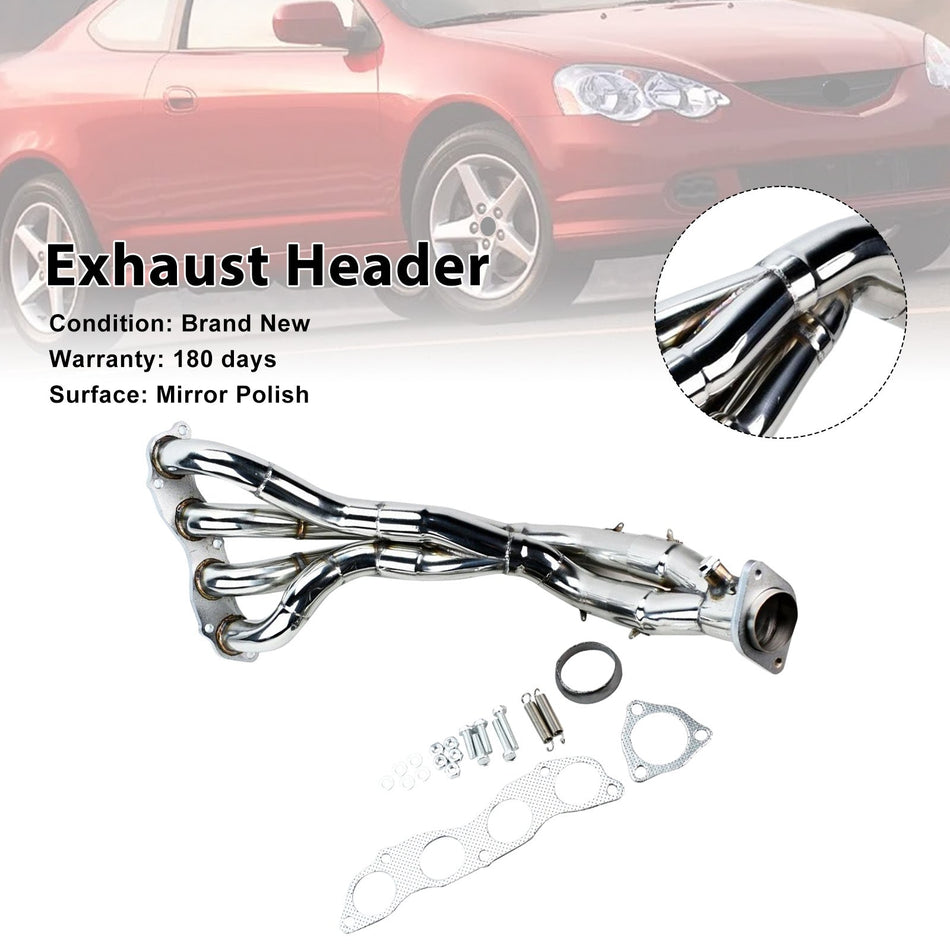 排気マニホールドヘッダー ホンダ シビック Si/SiR 2.0L 2002-2005 適合 RSX 2002-2006