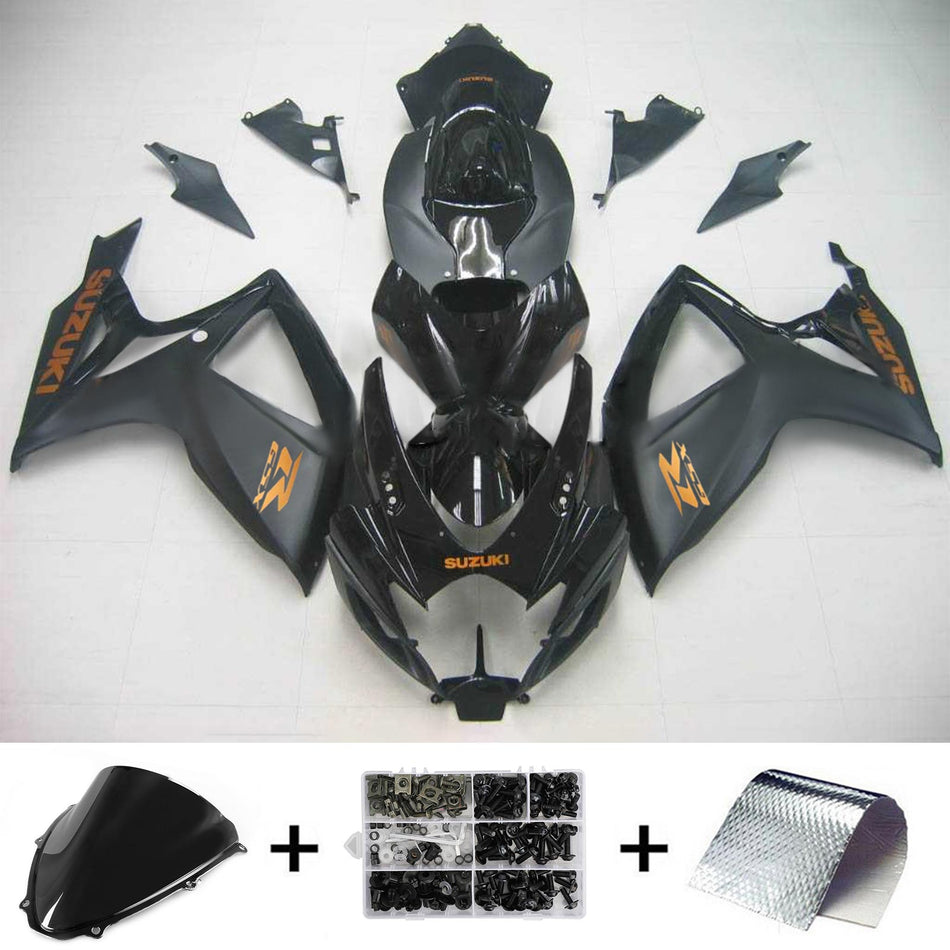 2006-2007 スズキ GSXR 600/750 K6 Amotopart インジェクションフェアリングキット ボディワーク プラスチック ABS #161