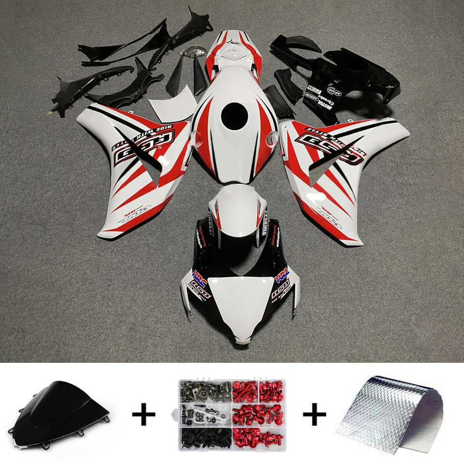 2008-2011 ホンダ CBR1000RR インジェクションフェアリングキット ボディワーク プラスチック ABS#175