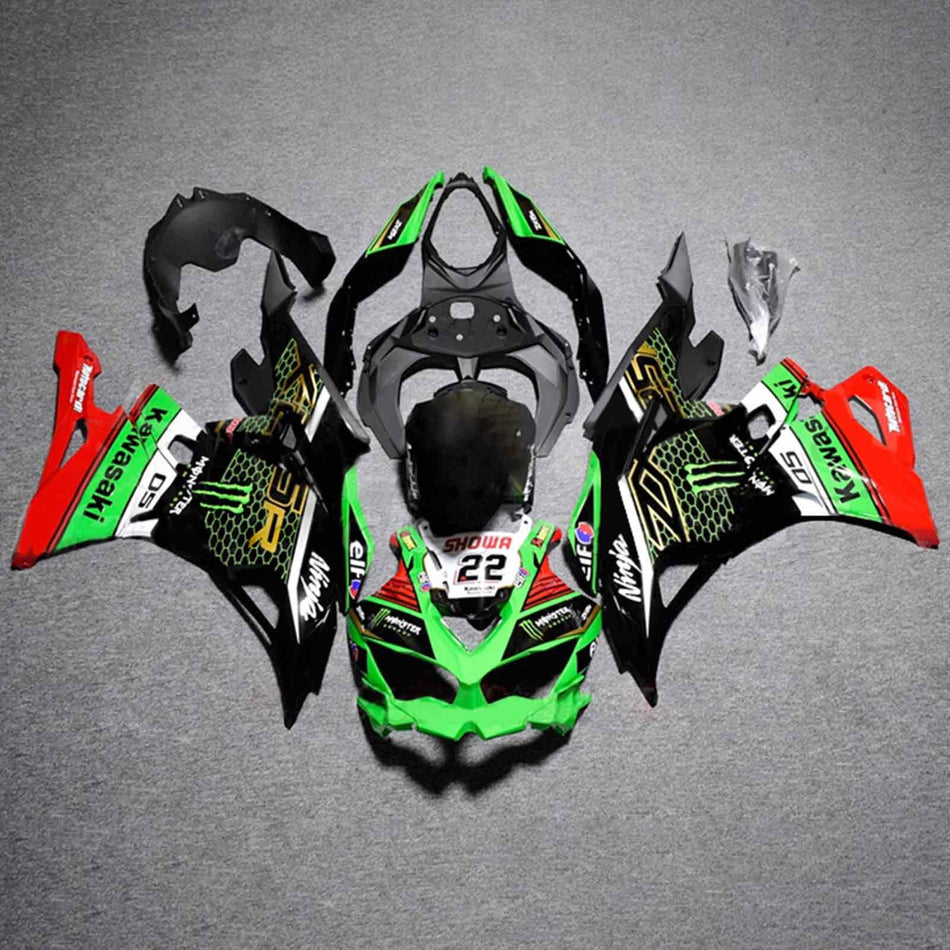 2019-2024 カワサキ Ninja ZX-25R ZX-4R ZX-4RR インジェクションフェアリングキット