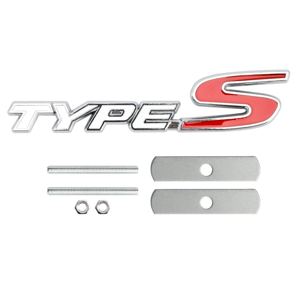 ホンダ用フロントグリルTYPE-Sエンブレムデカールバッジ