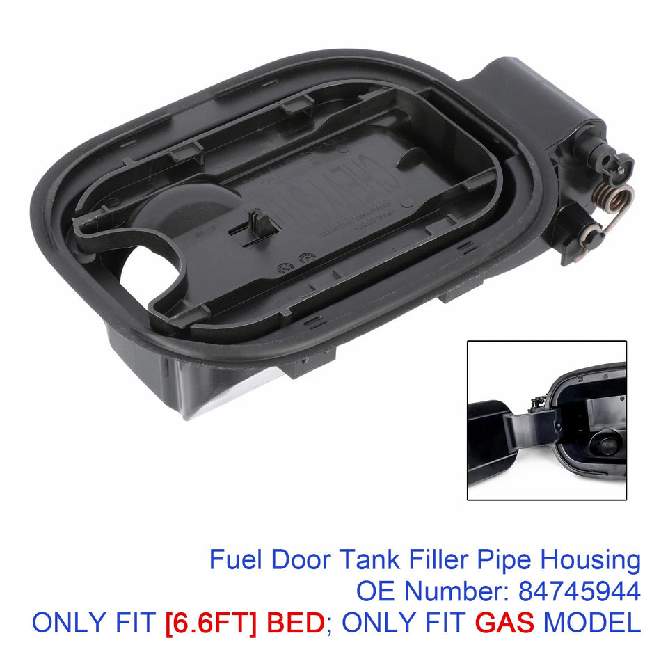 燃料ドアタンクフィラーパイプハウジング 84745944 シボレー シルバラード 1500 6.6フィート 19-24用