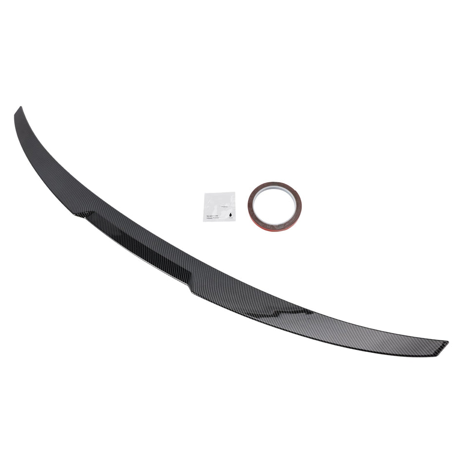 BMW 4シリーズ G23 コンバーチブル 21-24 M4スタイル用 カーボンファイバールック リアスポイラー