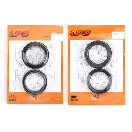 Fork Oil Dust Seal Kit for Kawasaki KX125 KX250 KX500 ZR1100 ZRX1100 ZRX1200