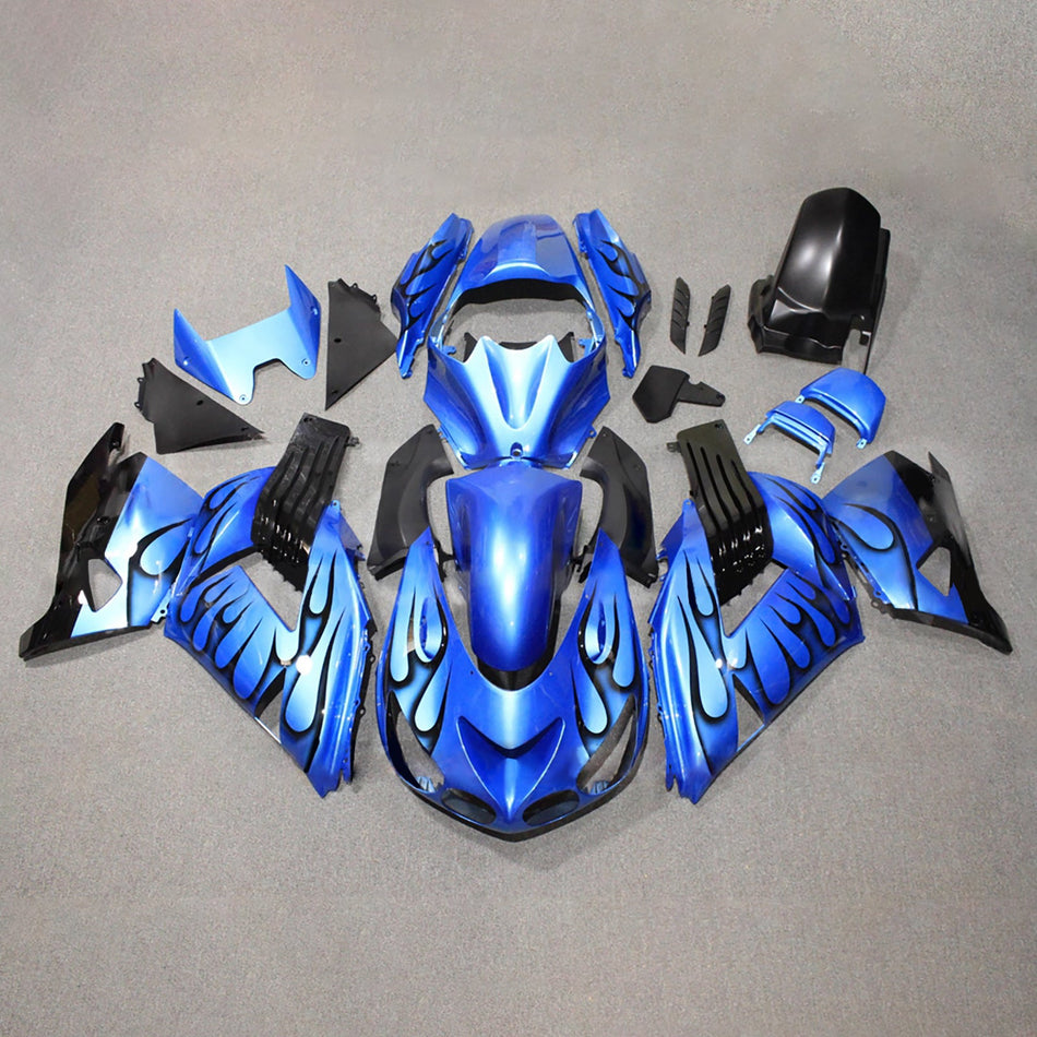 インジェクションフェアリングキット ボディワーク Kawasaki ZX14R ZZR1400 2012-2025 に適合