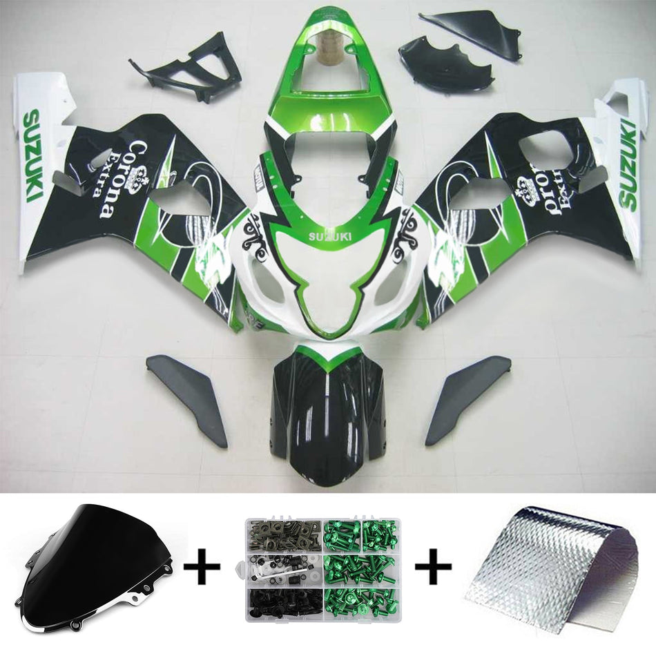 2004-2005 スズキ GSXR 600/750 K4 Amotopart インジェクションフェアリングキット ボディワーク プラスチック ABS #130