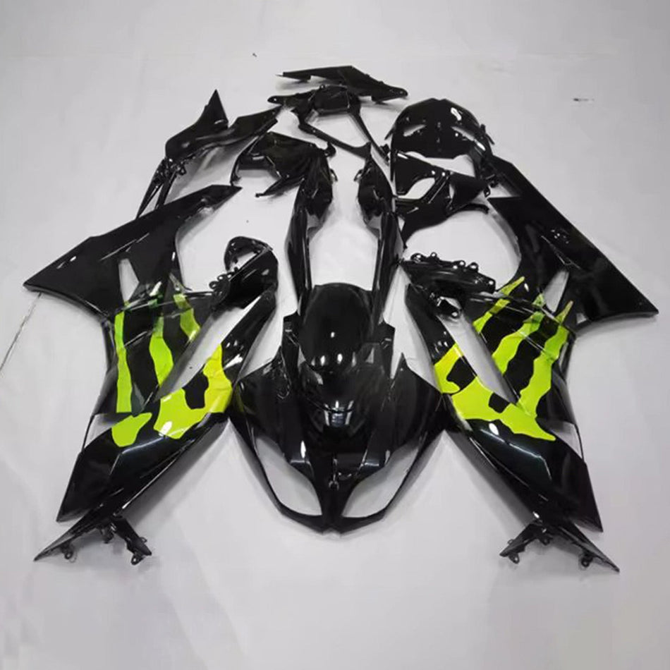 インジェクションフェアリングキット ボディワーク プラスチック ABS カワサキ ZX6R 636 2009-2012 に適合