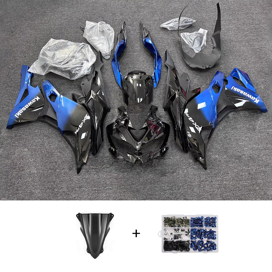 カワサキ Ninja ZX-25R ZX-4R ZX-4RR 2019-2025 に適合するインジェクションフェアリングキット
