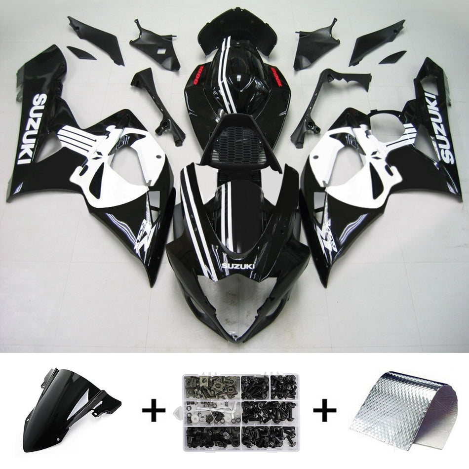 2005-2006 スズキ GSXR1000 K5 Amotopart インジェクションフェアリングキット ボディワーク プラスチック ABS #140