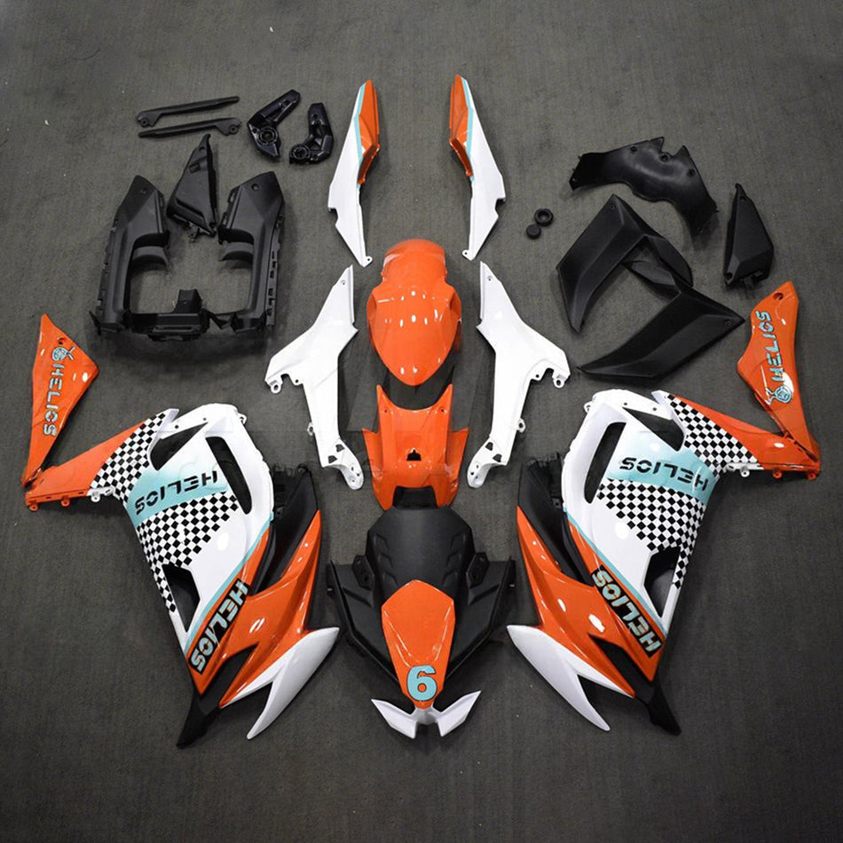 インジェクションフェアリングキット ボディワーク ABS カワサキ ER-6F Ninja650 2020-2025 に適合