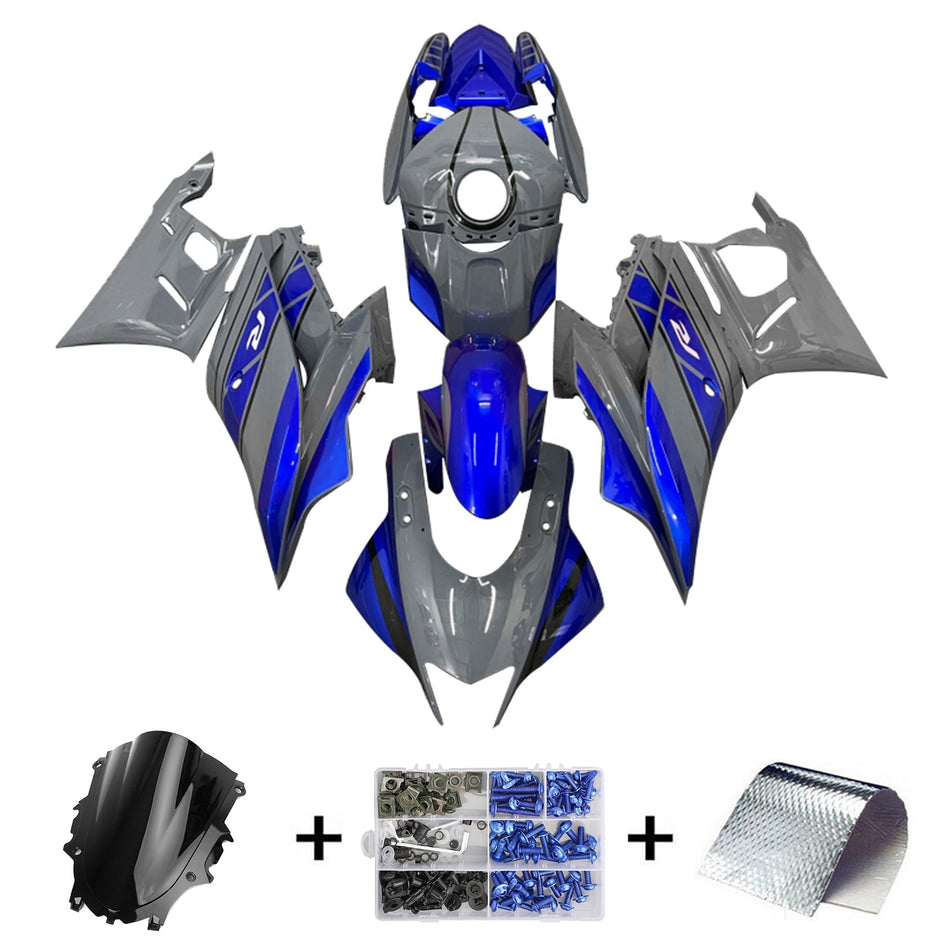 2019-2021 ヤマハ YZF-R3 R25 フェアリングキット ボディワーク プラスチック ABS