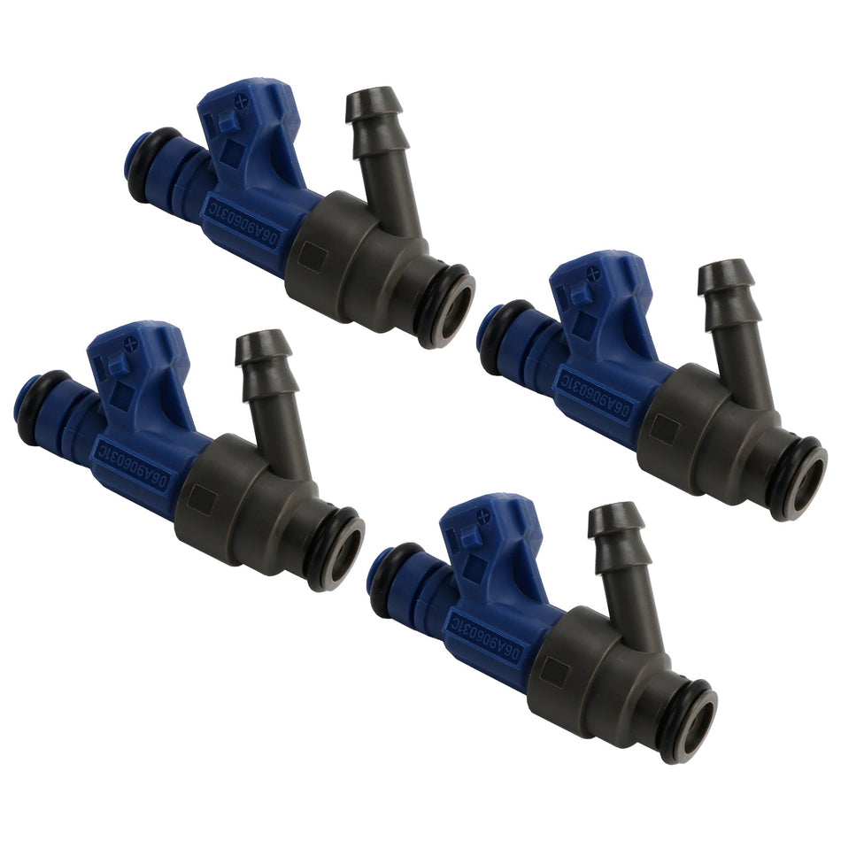 フォルクスワーゲン ゴルフ ジェッタ ビートル 2.0L 98-01 0280155791 用燃料インジェクター 4個