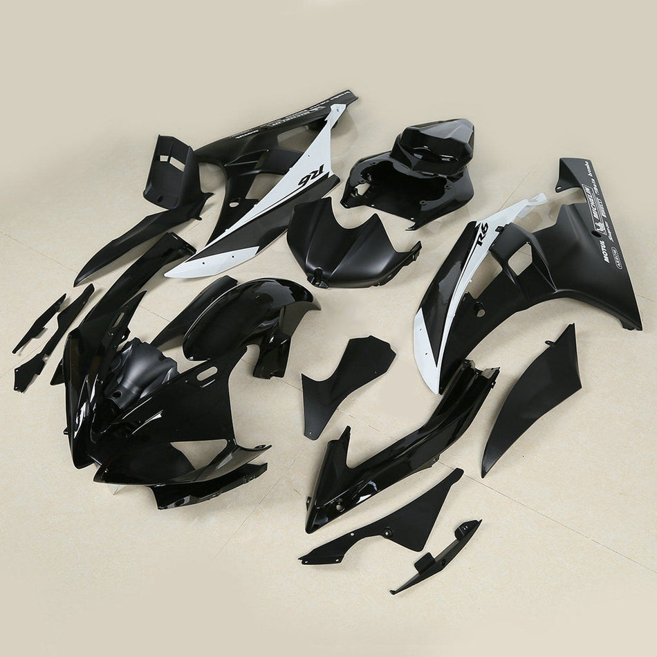 2006-2007 ヤマハ YZF R6 YZF-R6 インジェクション プラスチック フェアリング ボディワーク キット #25