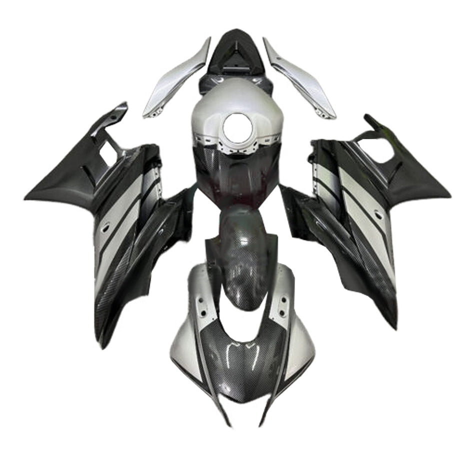 インジェクションフェアリングキット ボディワーク プラスチック ABS ヤマハ YZF-R3 R25 2019-2021 に適合