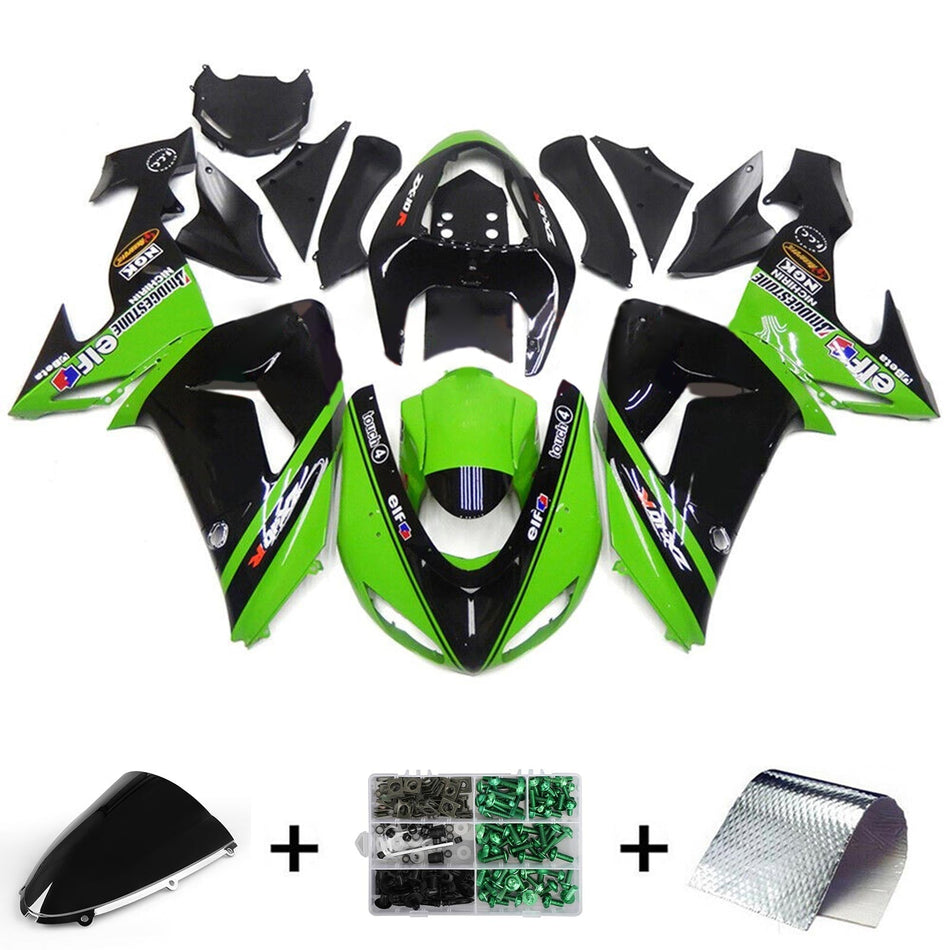 2006-2007 カワサキ ZX10R フェアリングキット ボディワーク プラスチック ABS