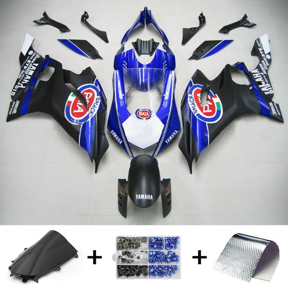 2017-2020 ヤマハ YZF 600 R6 インジェクションフェアリングキット ボディワーク プラスチック ABS #105