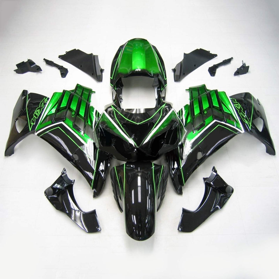 2012-2021 カワサキ ZX14R Amotopart インジェクションフェアリングキット ボディワーク プラスチック ABS #104