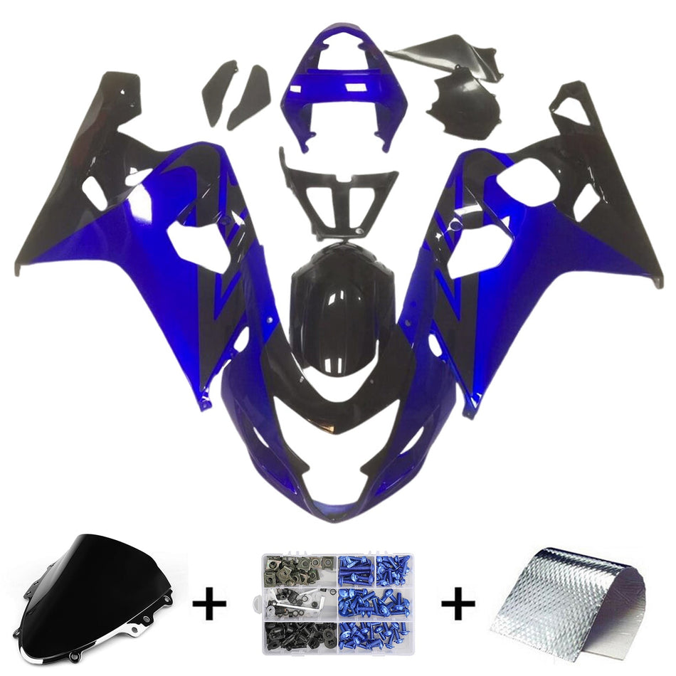 2004-2005 スズキ GSXR 600/750 K4 インジェクションフェアリングキット ボディワーク プラスチック ABS