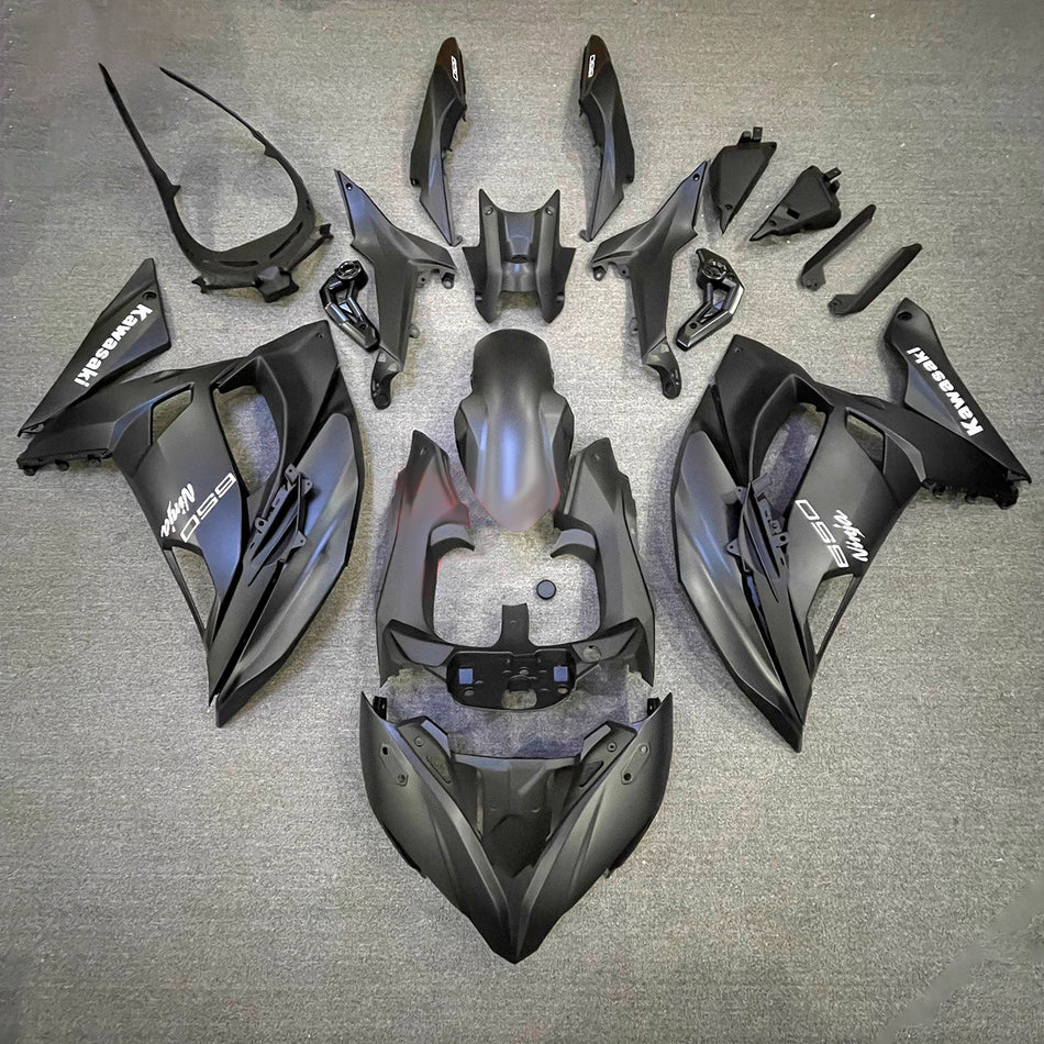 インジェクションフェアリングキット ボディワーク プラスチック ABS カワサキ ER-6F Ninja650R 2017-2019 に適合