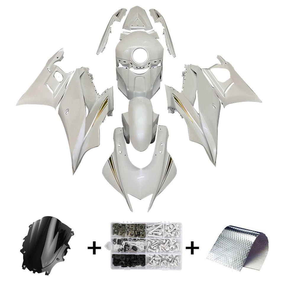 2022-2023 ヤマハ YZF-R3 R25 インジェクションフェアリングキット ボディワーク プラスチック ABS
