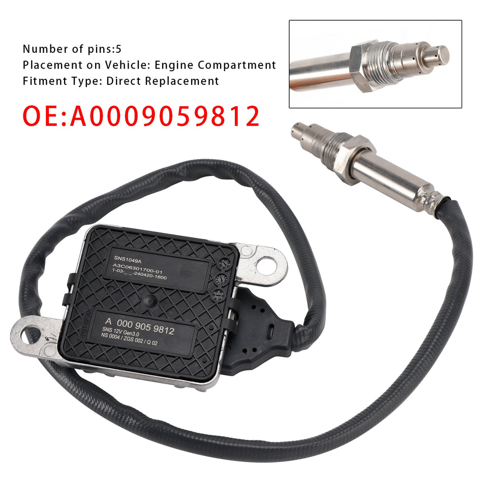 メルセデス・ベンツ スプリンター 3.5T 3T 4T B910 A0009059812 に適合する NOx 窒素酸化物センサー