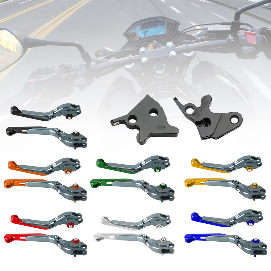 2005-2014 ヤマハ YBR125 調整式クラッチブレーキレバー