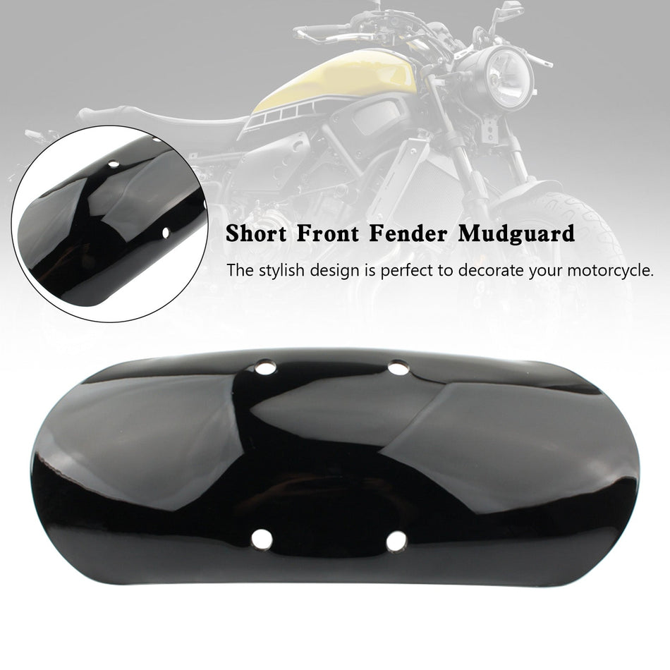 ABS ショート フロント フェンダー マッドガード Moto Guzzi V7 鈪?V7 鈪?Stone Special Nevada 用