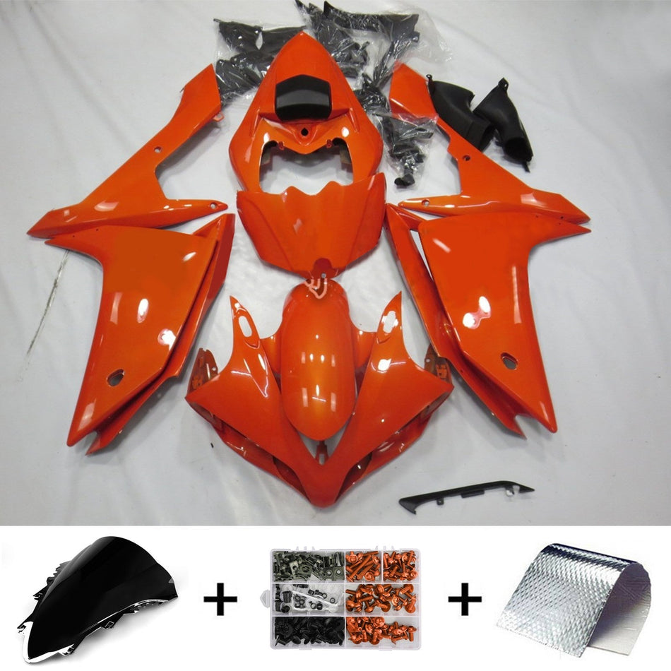 2007-2008 ヤマハ YZF 1000 R1 フェアリングキット ボディワーク プラスチック ABS