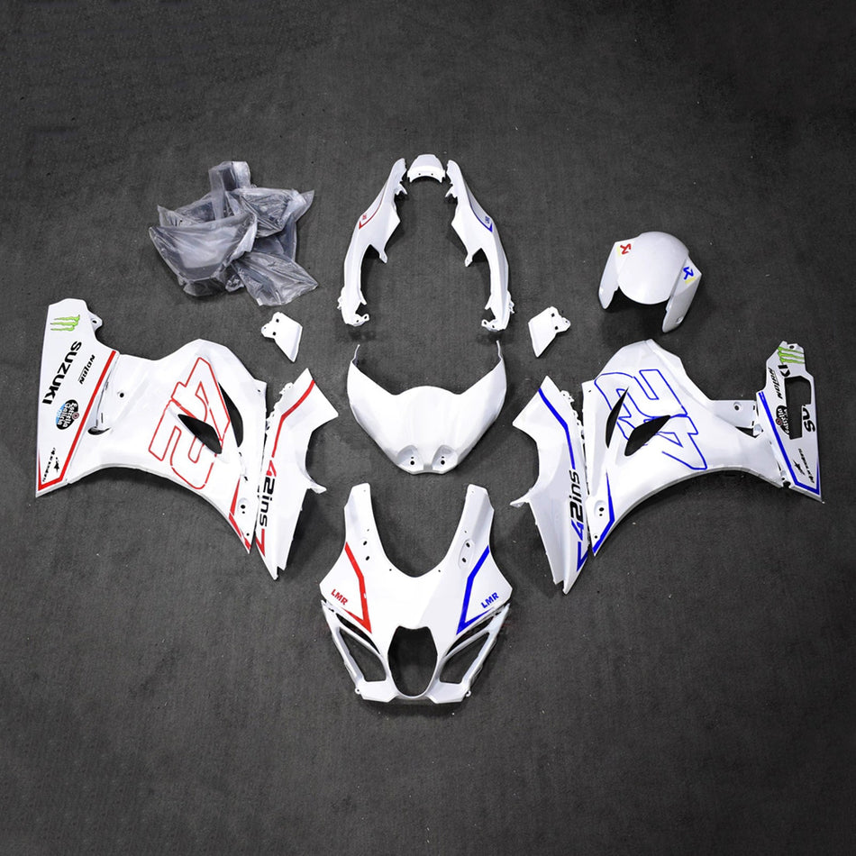スズキ GSXR1000 2017-2025 K17用 インジェクションフェアリングキット ボディワーク プラスチック ABS