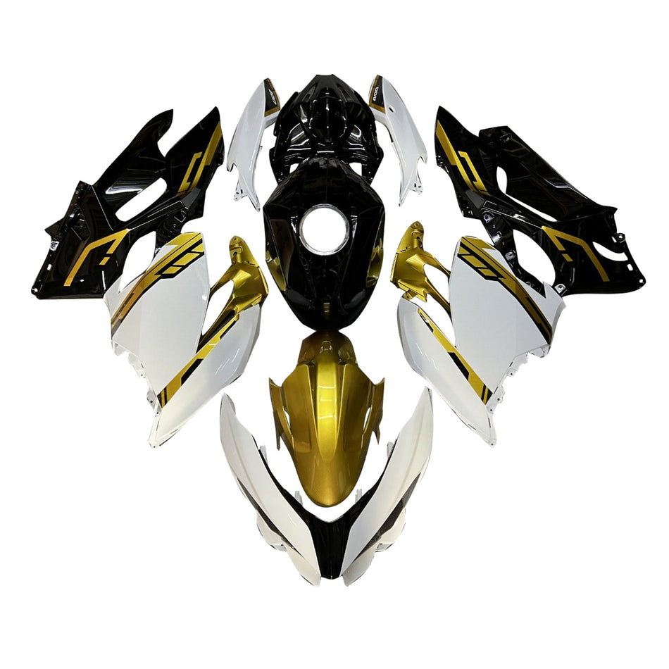 インジェクションフェアリングキット ボディワーク プラスチック ABS カワサキ EX400 Ninja400 2018-2024 に適合