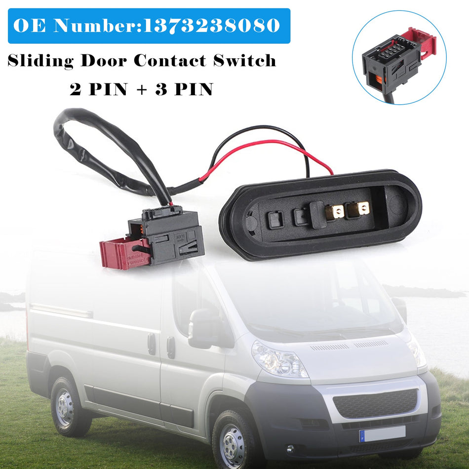 2006年以降 Ducato Boxer リレー スライドドア コンタクト スイッチ 2 PIN+3 PIN 1373238080
