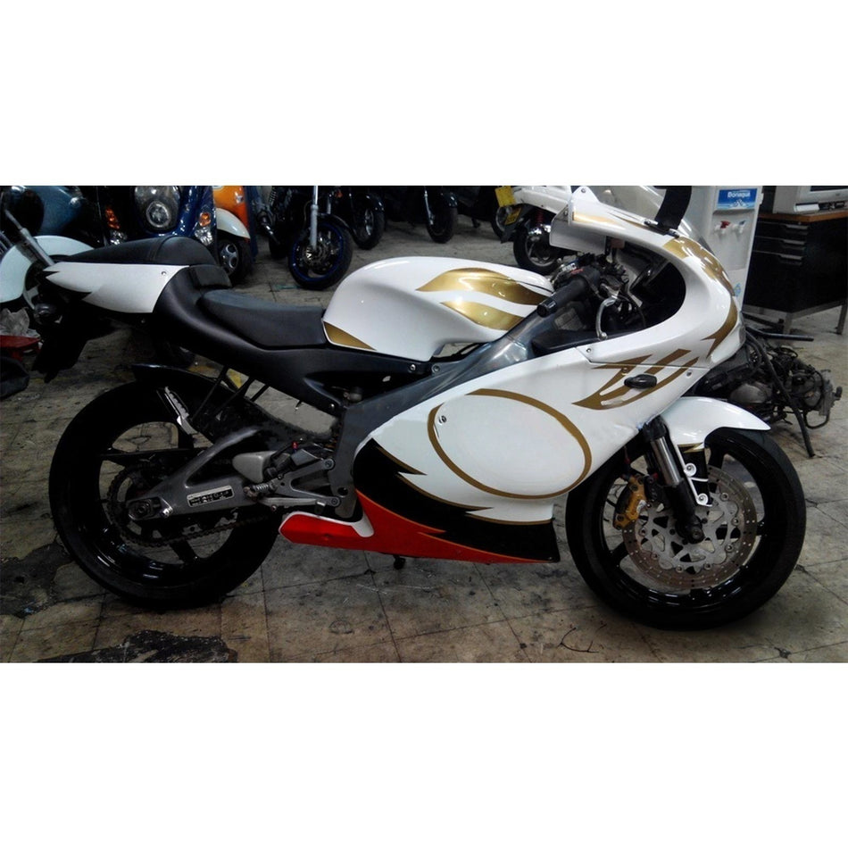 2000-2005 Aprilia RS125 Amotopart インジェクションフェアリングキット ボディワーク プラスチック ABS #103
