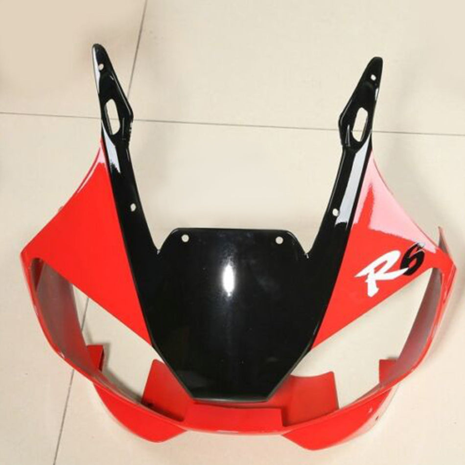 1998-2002 ヤマハ YZF R6 レッド ホワイト ブラック フェアリング ボディワーク キット #15