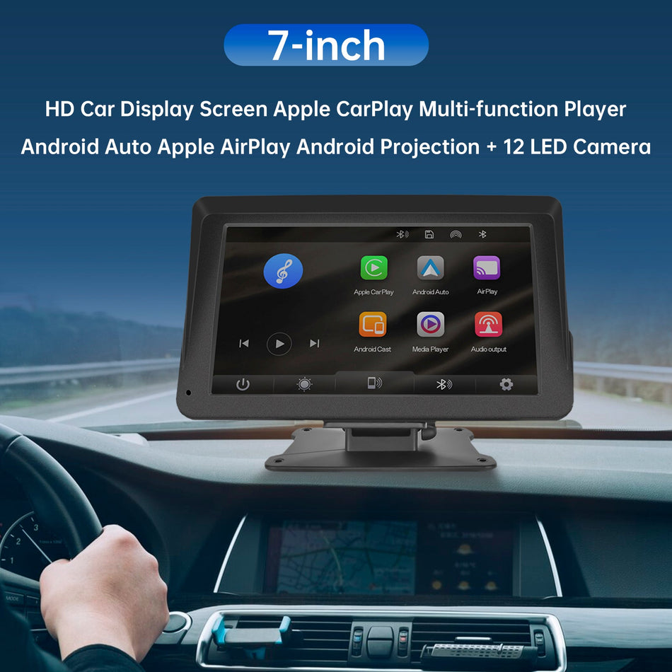 7インチ CarPlay 多機能プレーヤー オート Apple AirPlay Android 投影カメラ