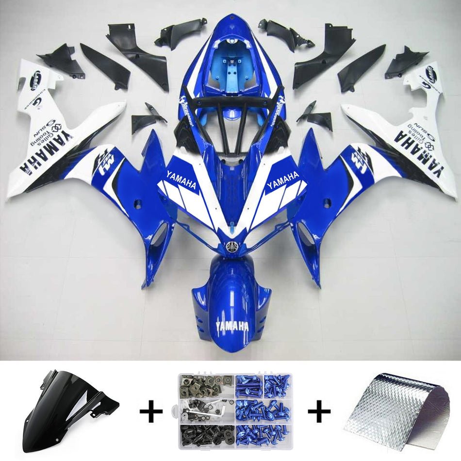 2004-2006 ヤマハ YZF 1000 R1 Amotopart インジェクションフェアリングキット ボディワーク プラスチック ABS #110