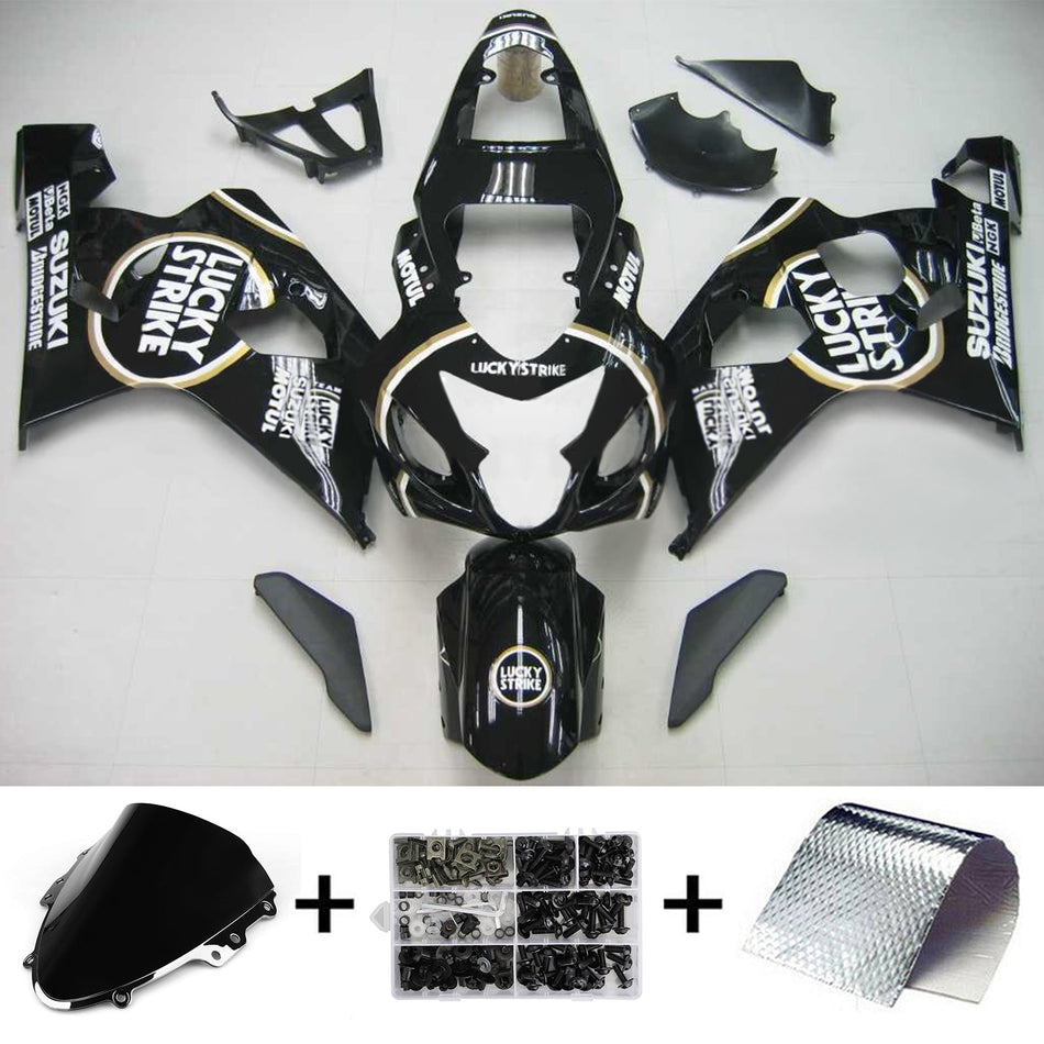 2004-2005 スズキ GSXR 600/750 K4 Amotopart インジェクションフェアリングキット ボディワーク プラスチック ABS #121