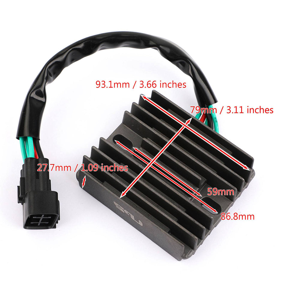 整流器レギュレーター 6D8-81960-10 ヤマハ F75 F80 F90 F100 Hp 2010-2017 に適合