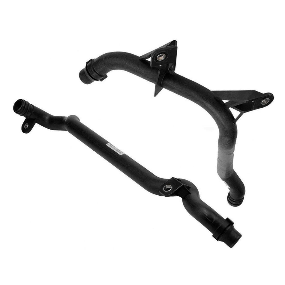 BMW E46 E83 X3 E53 X5用ウォーターエンジンヒーターインレットクーラントパイプ 2個