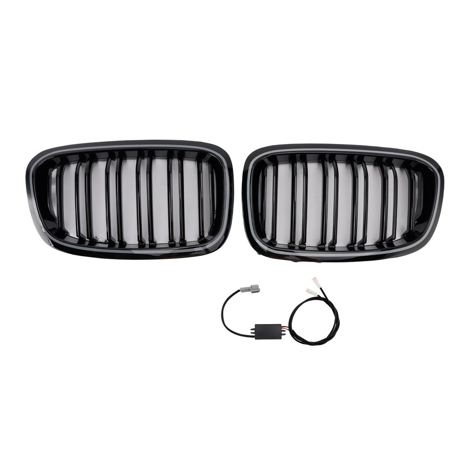 2012-2014 BMW 1シリーズ F20 F21 フロントバンパーキドニーグリル 2個セット 551137239021
